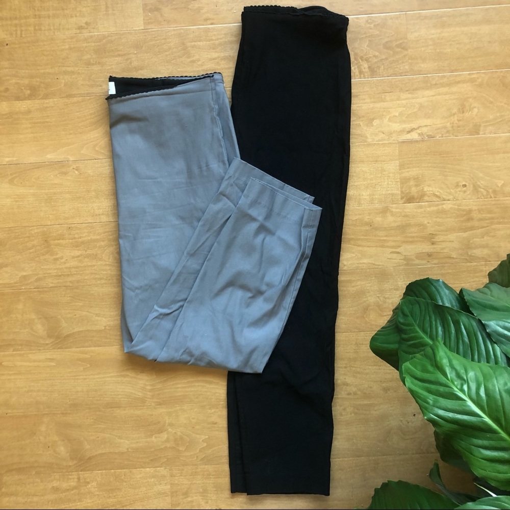 2 pairs skinny ankle dress pants!